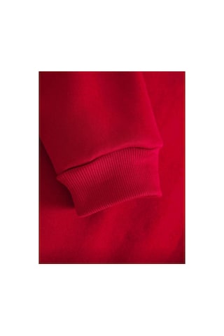 Stil X Yeni Yıl Baskılı Erkek Sweatshırt, Chrıstmas Temalı Kırmızı