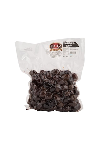 Datça Yuvarlama Siyah Zeytin Vakum Paket 500 G