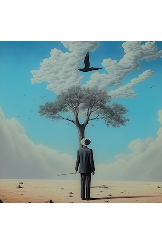 Solus Çerçeveli Cam Tablo 60x60 Cm