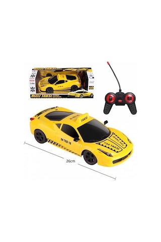 1:16 Uzaktan Kumandalı Şarjlı Süper Car Taksi Araba