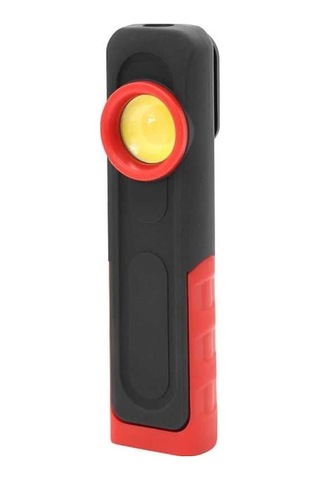 Novahub Manyetik Şarj Edilebilir 360 Derece Dön. Kancalı Led Çalışma Işığı, Taşınabilir Kırmızı-siyah, Ip44 Su Geçirmez Kırmızı - Siyah