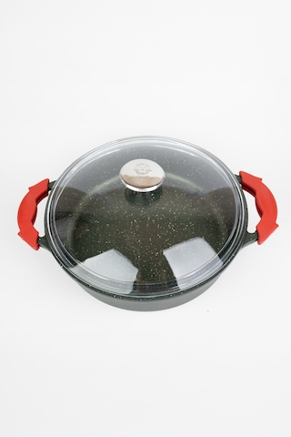 Masterchef Aluminyum Döküm K.yarık Tencere 28 Cm Yeşil