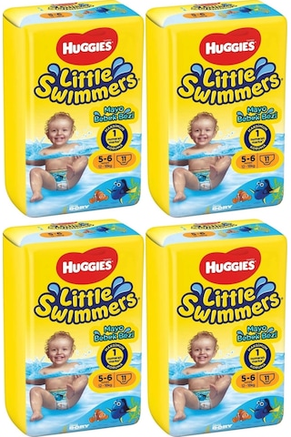 Huggıes Little Swımmers Mayo Bebek Bezi Beden:5-6 - 12-18Kg 44 Adet