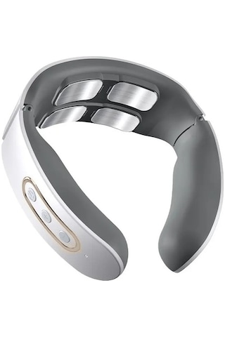 Çok Fonksiyonlu Boyun Masaj Aleti - Elektrikli Ve Isıtmalı Beyaz