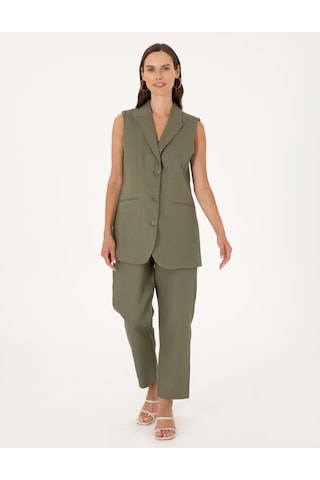 Pierre Cardin Kadın Haki Pantolon 50299985-vr027