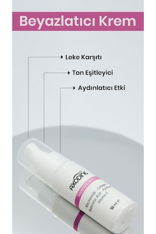 Axodine Leke Karşıtı Ton Eşitleyici Cilt Beyazlatıcı Krem 50 ML