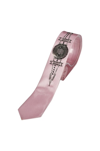 Deepsea Pembe Mendilsiz Erkek Kravat 2107517 Pembe - Standart Pembe