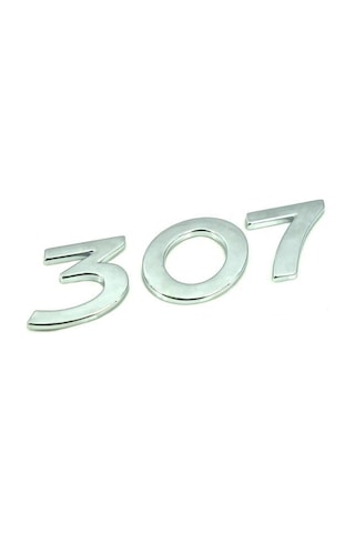 Peugeot 307 Arka Bagaj Kaputu Üzeri 307 Yazısı 8665c1