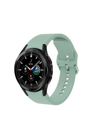 Samsung Galaxy Uyumlu Watch 4 Classic 46mm Krd-50 Silikon Kordon - Açık Yeşil