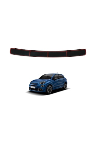 Fiat 500 X Sport Ferrous Arka Tampon Üstü Koruyucu 2016 Ve Üstü