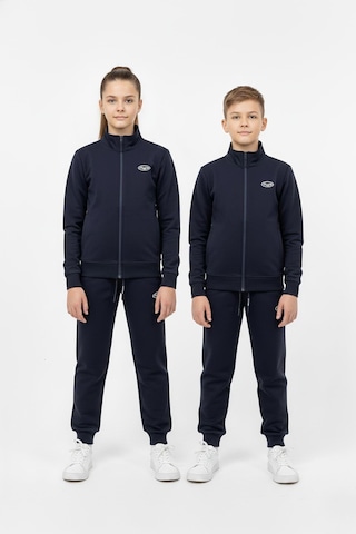 New Kids Fermuarlı Cepli Çocuk Unisex Eşofman Takımı-90927 Lacivert