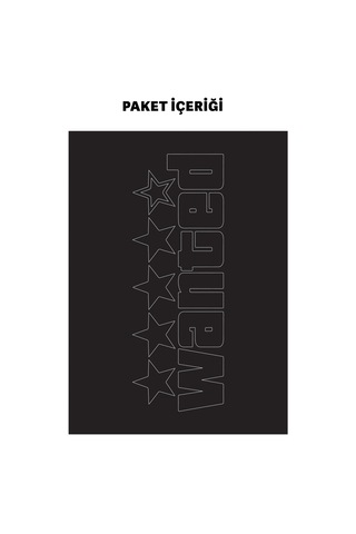 Wanted Yazılı Araç Sticker 21x29 Cm, Oto Sticker, Araba Sticker