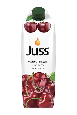 Juss Vişne Meyveli İçecek 1 Lt X 6 Adet