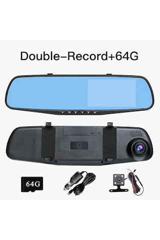 Xuweiwei Dual Recording 64gb High Definition 1080p Streaming Dash Cam Park Modu Gece Gorusu