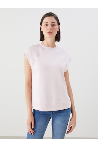 Lcwaıkıkı Classic Pembe Oversize Soft Touch Kadın Tişört