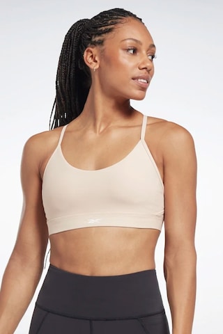 Reebok Lux Strappy Sports Ekru Kadın Bra 000000000101456053 Bej