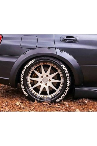 Speedhunters Lastik Yazısı Büyük Boy Araç Lastik Stikeri 8adet