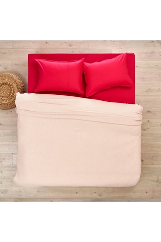 Taç Bamboo Dreams Private Pike Takımı Plain Fuşya Çift Kişilik Fuşya