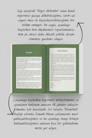 Bahre Esmaül Hüsna Ajandası Elit Seri Çok Renkli