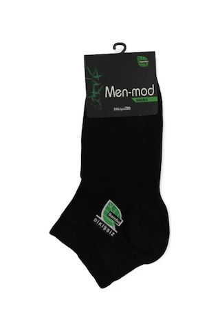 Menmod 12 Li Bambu Dikişsiz Kısa Patik Erkek Çorabı 001