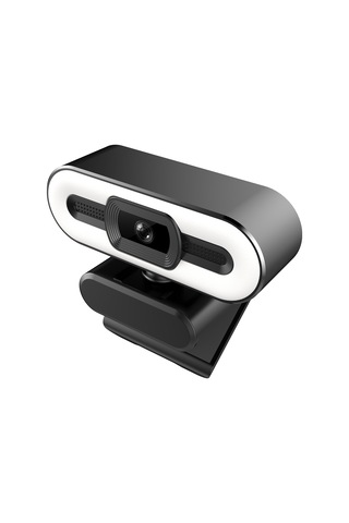 Gajeena 500w Piksel Full Hd Cmos Sensorli Webcam, 3 Renk Led Dokunmatik Işık, Otomatik Odaklama Ve Güzellik Modu - Win/mac Uyumlu