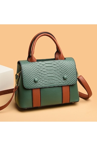 Kadın Çantaları Büyük Kapasiteli Bayan Çantaları Yaz Yeni Stil Moda Atmosferik Çapraz Askılı Anne Kadın Çantalarısiyah Diğer