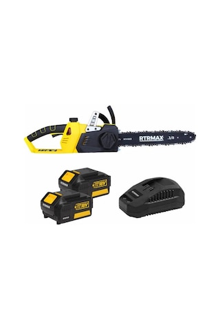 Rtrmax RTX1891 X-Lion Kömürsüz 36V 4Ah Çift Akülü Zincirli Testere