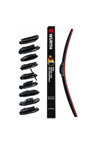 Würth Silecek Süpürgesi Plus 500 Mm 50 Cm 9 Aparatlı