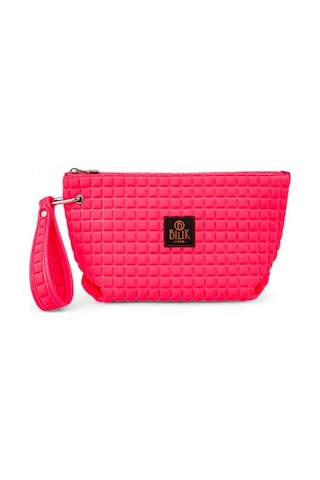 Bilik Deri Scuba Pembe Kadın Portföy & Clutch Çanta Yeliz Pembe