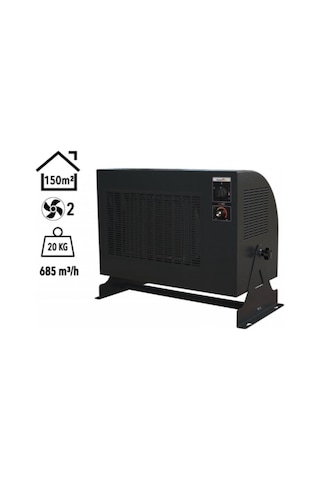 Pro 12.000w Trifaze Elektrikli Fanlı Isıtıcı Füme
