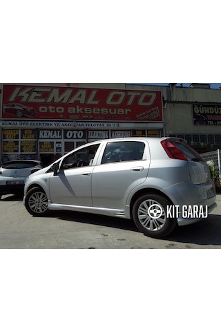Kit Garaj Fiat Punto Kulaklı Marşpiyel Çift Plastik Boyasız