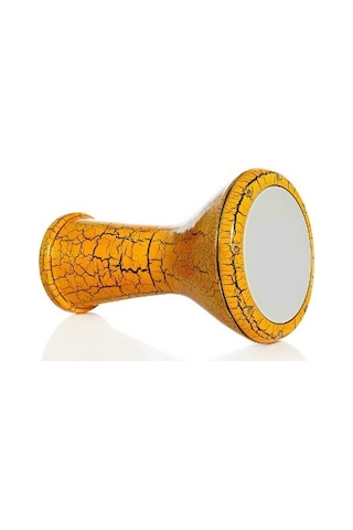 Profesyonel Alüminyum Renkli Çatlak Boyalı Model Darbuka-kılıflı