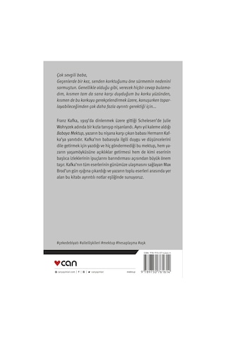 Babaya Mektup - Franz Kafka - Aydın Yayınları