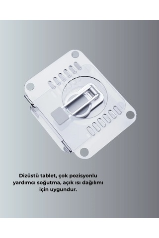 Katlanabilir Taşınabilir Tablet Standı Masaüstü Kullanım Çok Renkli
