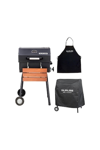 Guruss CG-050 Kömürlü Barbekü Mangal + Önlük + Kılıf