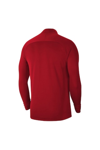 Nike Dri Fit Academy Half Zip Erkek Kırmızı Dik Yaka Sweatshirt Kırmızı