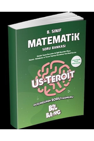 8. Sınıf Matematik - Fen Bilimleri - Türkçe Soru Bankası Set - ÜNL