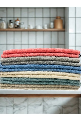 Miosse Pure 12 Adet 30x50 Cm El-yüz-mutfak Havlu Seti Çok Renkli