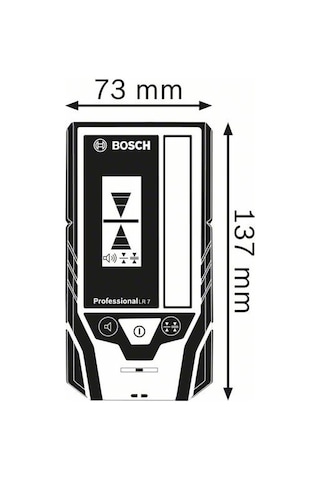 Bosch Professional LR 7 50 m Lazer Alıcı - 0601069J00