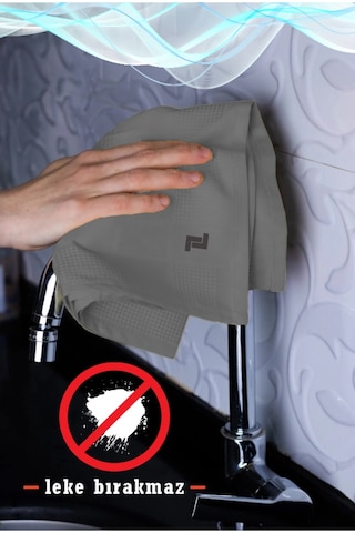 Qurry Sihirli Mikrofiber İz Bırakmaz Temizlik Bezi 6'lı 35 x 60 CM