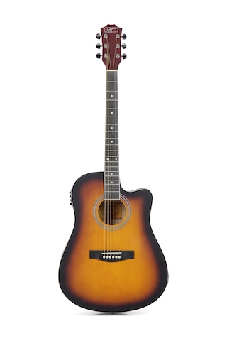 Zoppran Aczp150Sb Sunburst Elektro Akustik Gitar