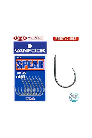 Vanfook Spear Hook Sh-20 Asist Iğne 4/0 (7Ad)