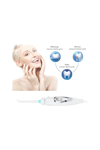 Mufunye Abs Malzeme Diş İp Makinesi, 6 Nozullu, Taşınabilir Su Diş Temizleyici, 393g