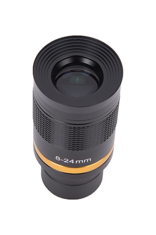 Wezone Tam Metal Güneş Gözlüğü, 8-24mm Sürekli Yakınlaştırma, Yeşil Filmi, 1.25 İnç Astronomi Arayüzü, Ay Ve Gezegen Gözlemi İçin Uygun