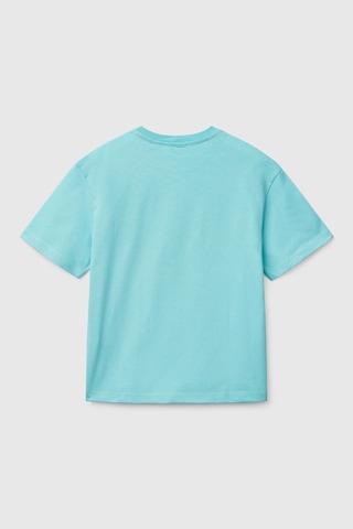 United Colors Of Benetton Erkek Çocuk T Shirt 3ı1xc10o4 Turkuaz Turkuaz