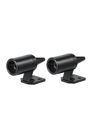 Vkemall 2 Adet Plastik Rüzgar Aktifli Hayvan Uyarıcı, 56 Km/saüstü Hızda Çalışır, Tüm Araçlar İçin Uygun, Geyik Köpek Kurt Vb. Engelleri Uyarır