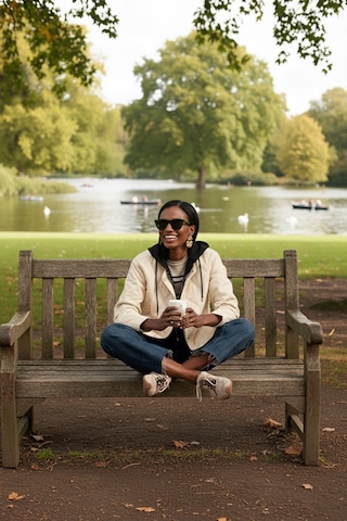 Bej Çıkarılabilir Kapüşonlu Kapitone Mont 5841 Bej