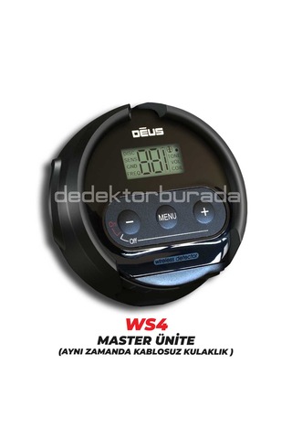 Xp Dedektör Deus Dedektör - 22,5cm Hf Başlık, Ws4 Master