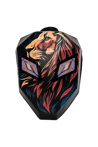 Missidea Lion King Led Ekranlı Büyük Boy Motorcu Sırt Çantası Siyah