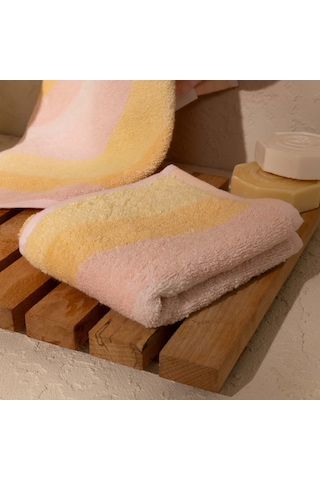 Soft Lino El Havlusu - Renkli - 30x50 Cm Çok Renkli